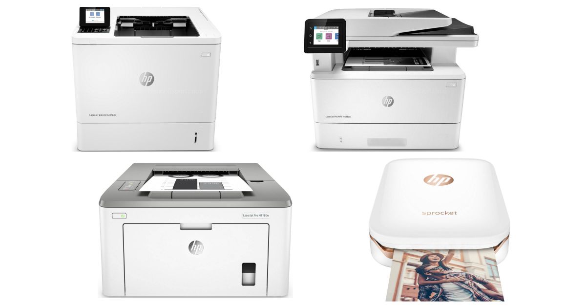 طابعة HP LaserJet Enterprise M607N