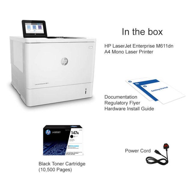 HP LaserJet Enterprise M611DN/7PS84A (37A)