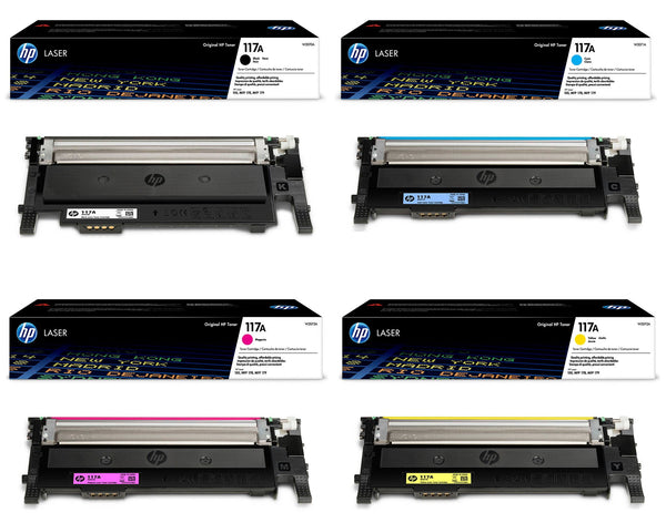 HP Toner Original Multipack 117A (W2070A W2071A W2072A W2073A) 150/178/179