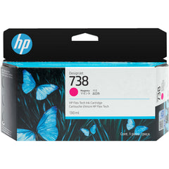 HP Ink Original Magenta 738/498N6A-130ML PLOTTER-T850/T950