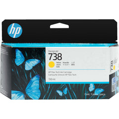 HP Ink Original Yellow 738/498N7A-130ML PLOTTER-T850/T950