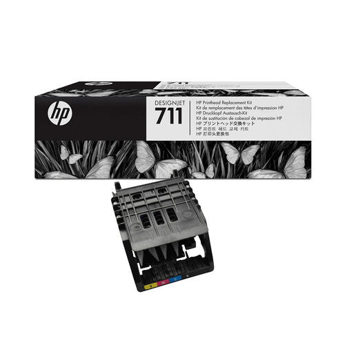 HP Printhead Black 711/C1Q10A HEAD REPLACEMENT