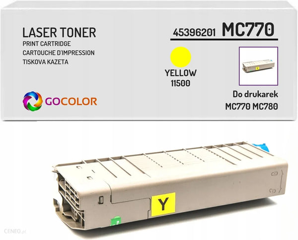 OKI TONER-YELLOW-MC770/780-45396201