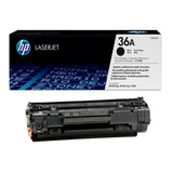 حبر HP الأصلي باللون الأسود 36A/CB436A لطابعات M1120 وM1522