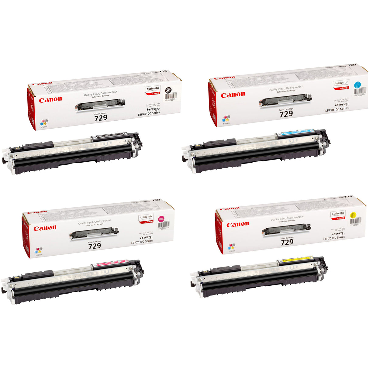 Canon Toner Original Multipack TYPE-729 LBP 7018/7010