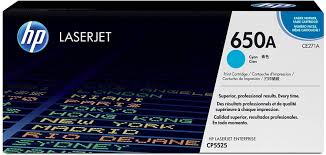 HP Toner Original Cyan 650AC/CE271AC