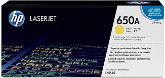 HP Toner Original Yellow 650AC/CE272AC