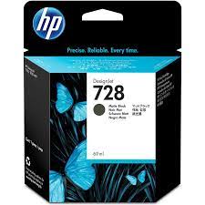 HP Ink Original Matte Black 728/F9J68A PLOTTER/T730/T830 300ML