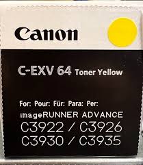 Canon Toner Original Yellow C-EXV-64 DX C-3922 / 3926 / 3930 / 3935 -