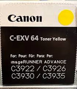 Canon Toner Original Yellow C-EXV-64 DX C-3922 / 3926 / 3930 / 3935 -