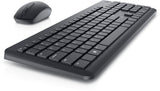 Dell Wireless Keyboard & Mouse KM3322W With Eng -Ar BLACK