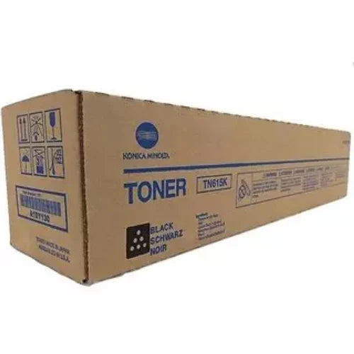 Konica Minolta Toner Original Black TN-615-C8000/C6000/C6500/C6501/C7000-