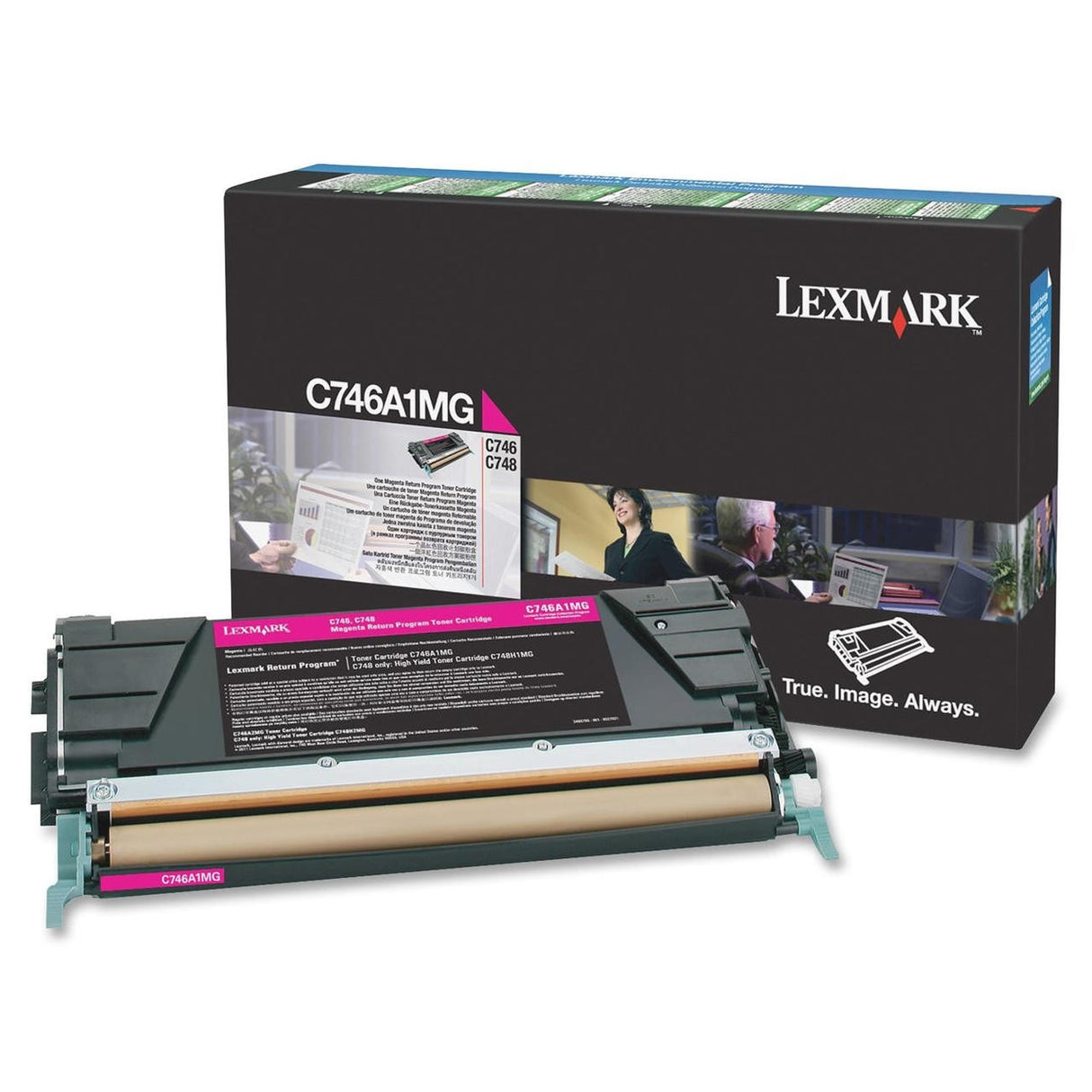 Lexmark Toner Original Magenta C746A1MG C746/748