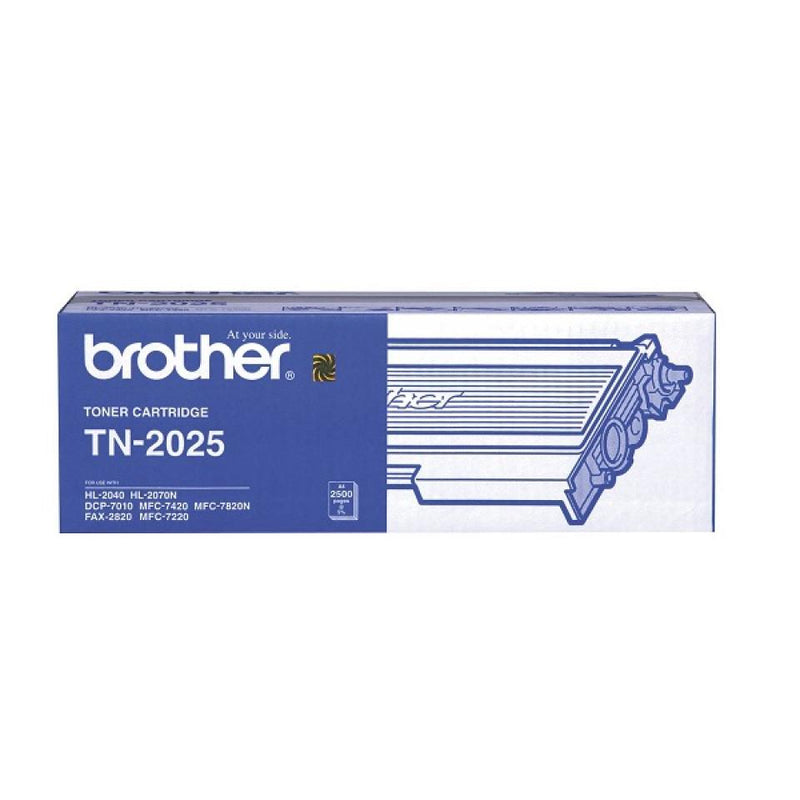 Brother Toner Original Black TN-2025 HL2040, 2070N; DCP-7010, MFC-7420, 7820N, 7220; FAX-2820 and 2920.