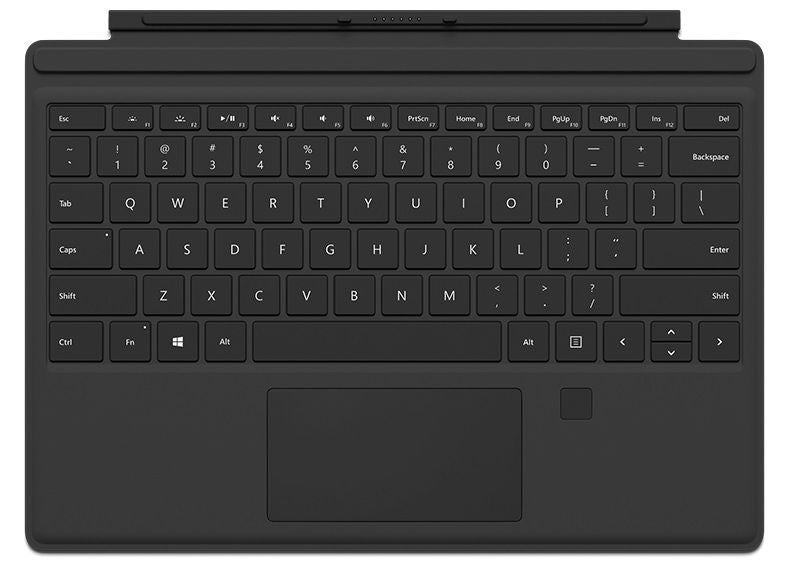 MICROSOFT Surface Pro Signature Keyboard Cover Arabic, Black