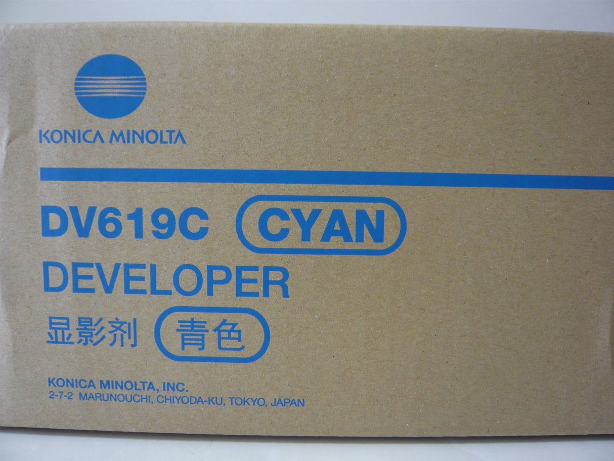 Konica Minolta developer Original Cyan DV-619 C458/C558/C658