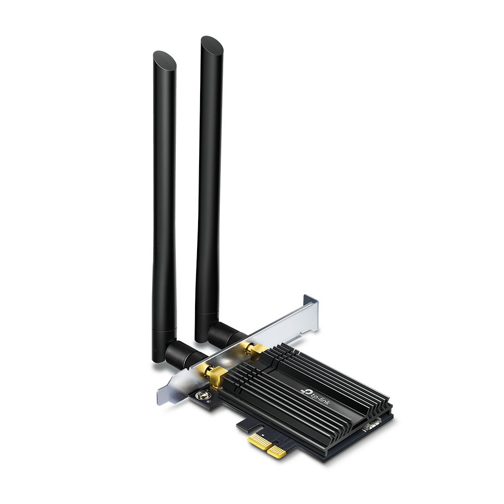 محول TP-Link Archer TX20E AX1800 ثنائي النطاق Wi-Fi 6 Bluetooth 5.2 PCI Express