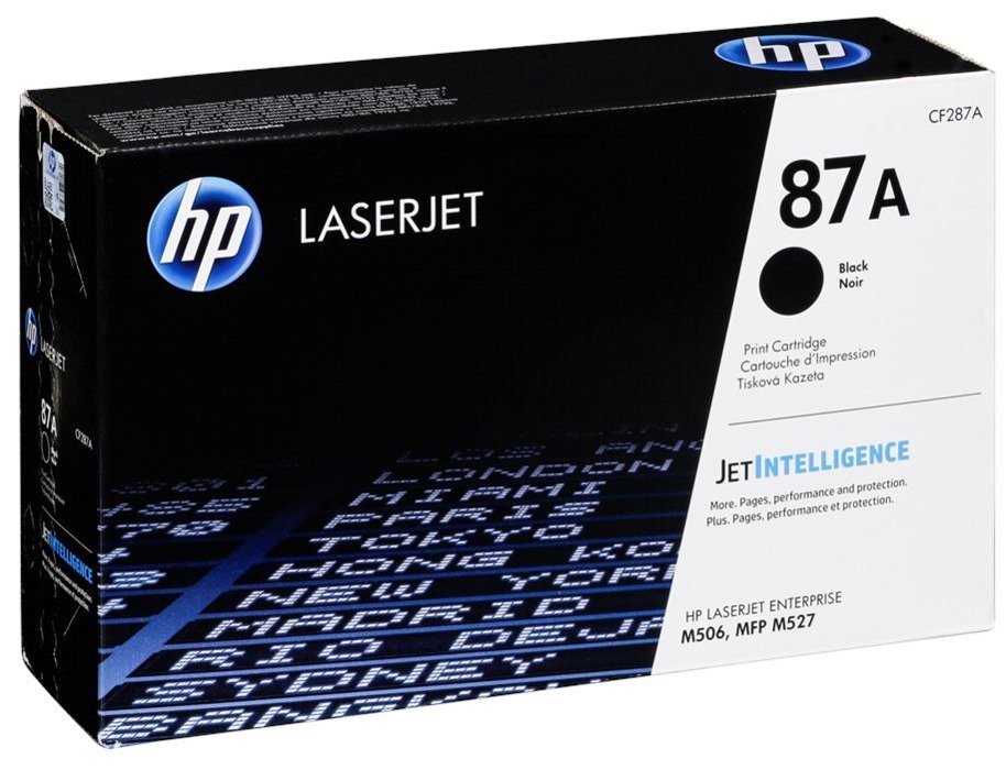 HP Toner Original Black 87A/CF287A M527/506