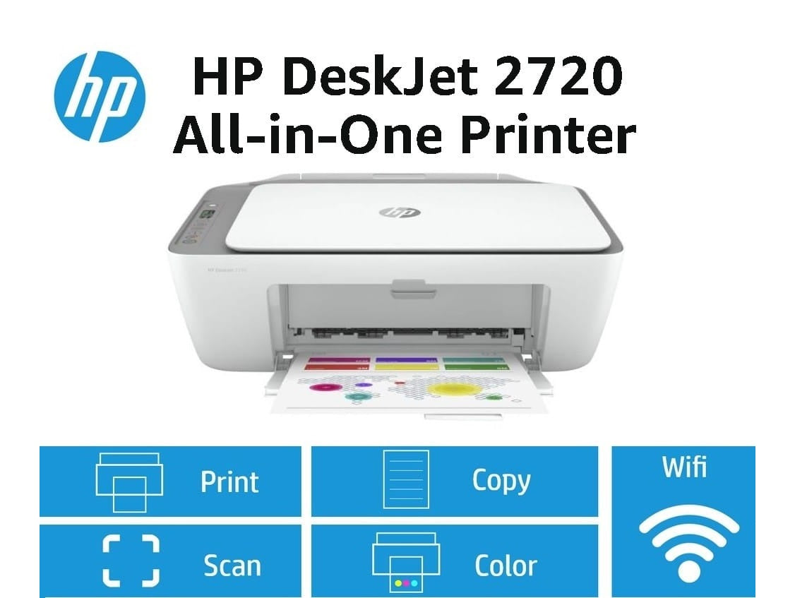 HP DeskJet 2720/3XV18B All-in-One Printer wifi