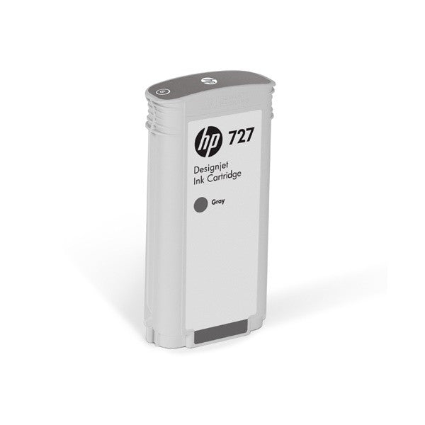 حبر HP الأصلي باللون الرمادي 727/B3P24A للطابعات الراسمة سعة 130 مل