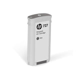 حبر HP الأصلي باللون الرمادي 727/B3P24A للطابعات الراسمة سعة 130 مل