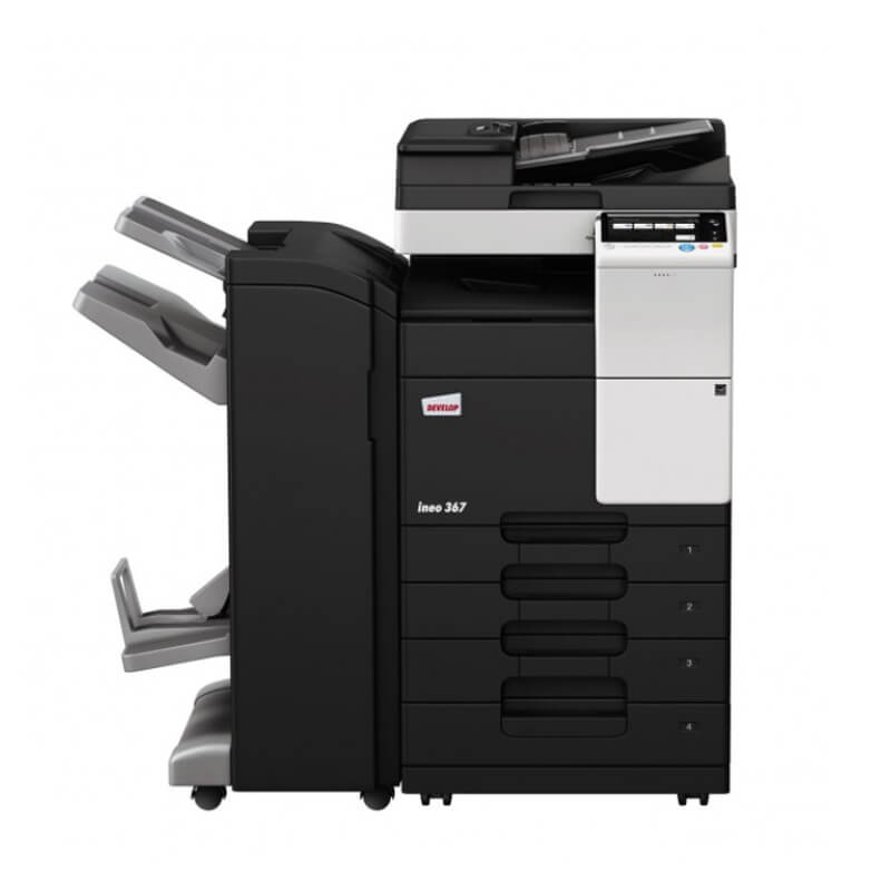 Develop Copier Konica Model INEO-367 with Duplex/Controller/PCL/PS/NIC/Drum/Developer 220V/60HZ