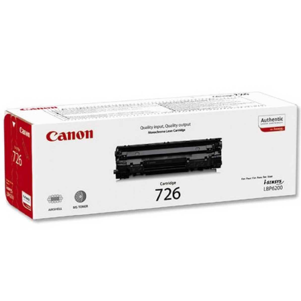 Canon Toner A-Grade Black TYPE-726 LBP 6200