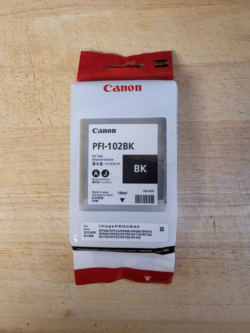 Canon Ink Original Black PFI-102 IPF500/750/765