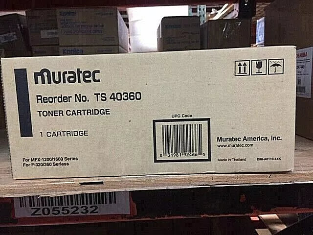 Muratec Toner Original Black MFX-1200/ 1200/1600 /1300 DS-360