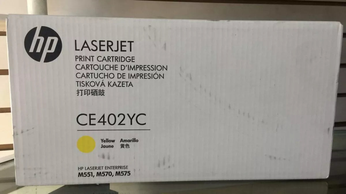 HP Toner Original YELLOW 507YC/CE402YC White Box