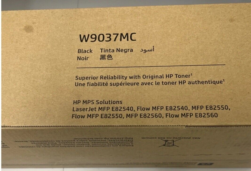 HP original toner black - W9037MC