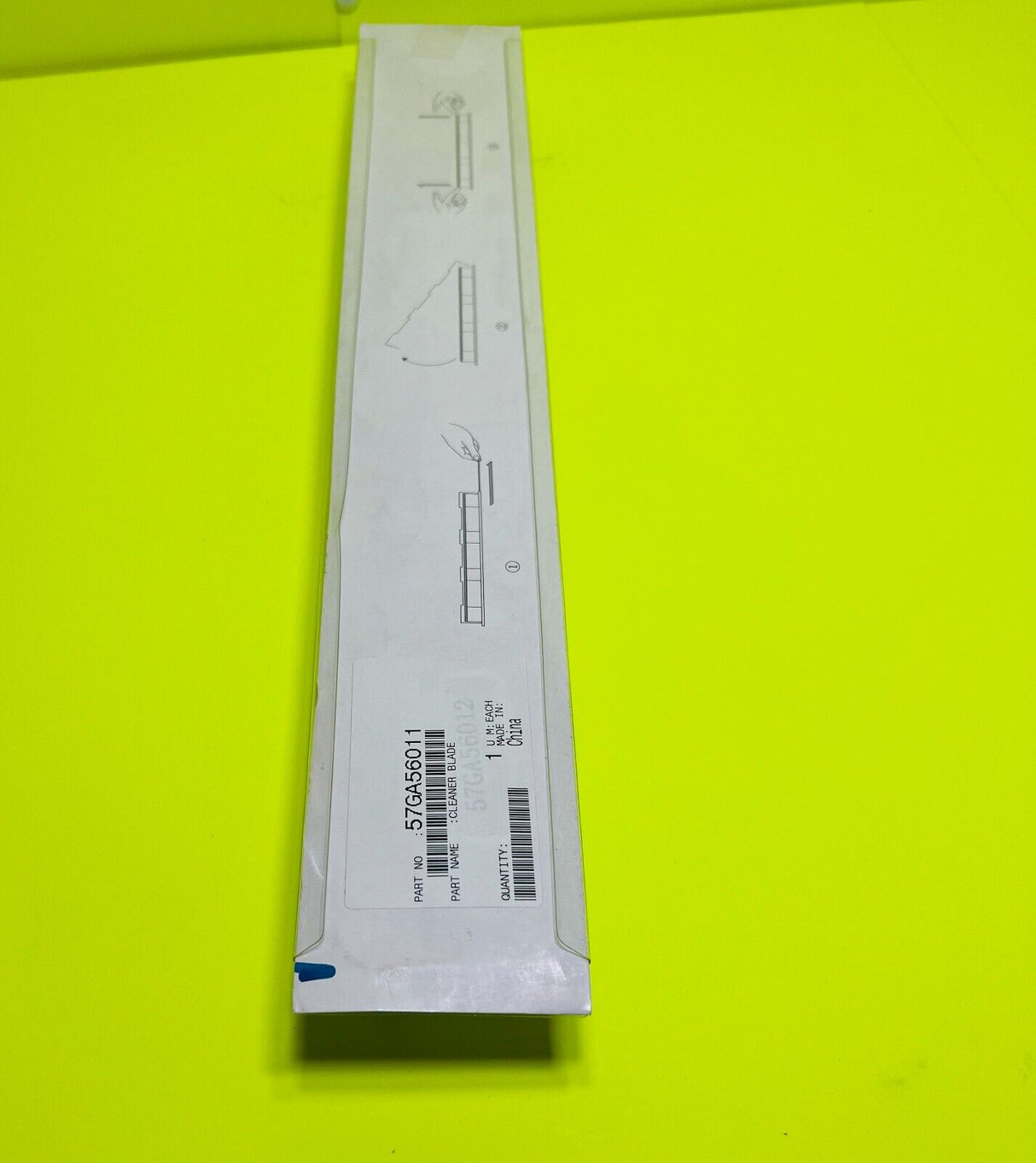 Konica Minolta DCB Drum Cleaning Blade Original Black 57GA56011 BH-920/950/DI 750/850