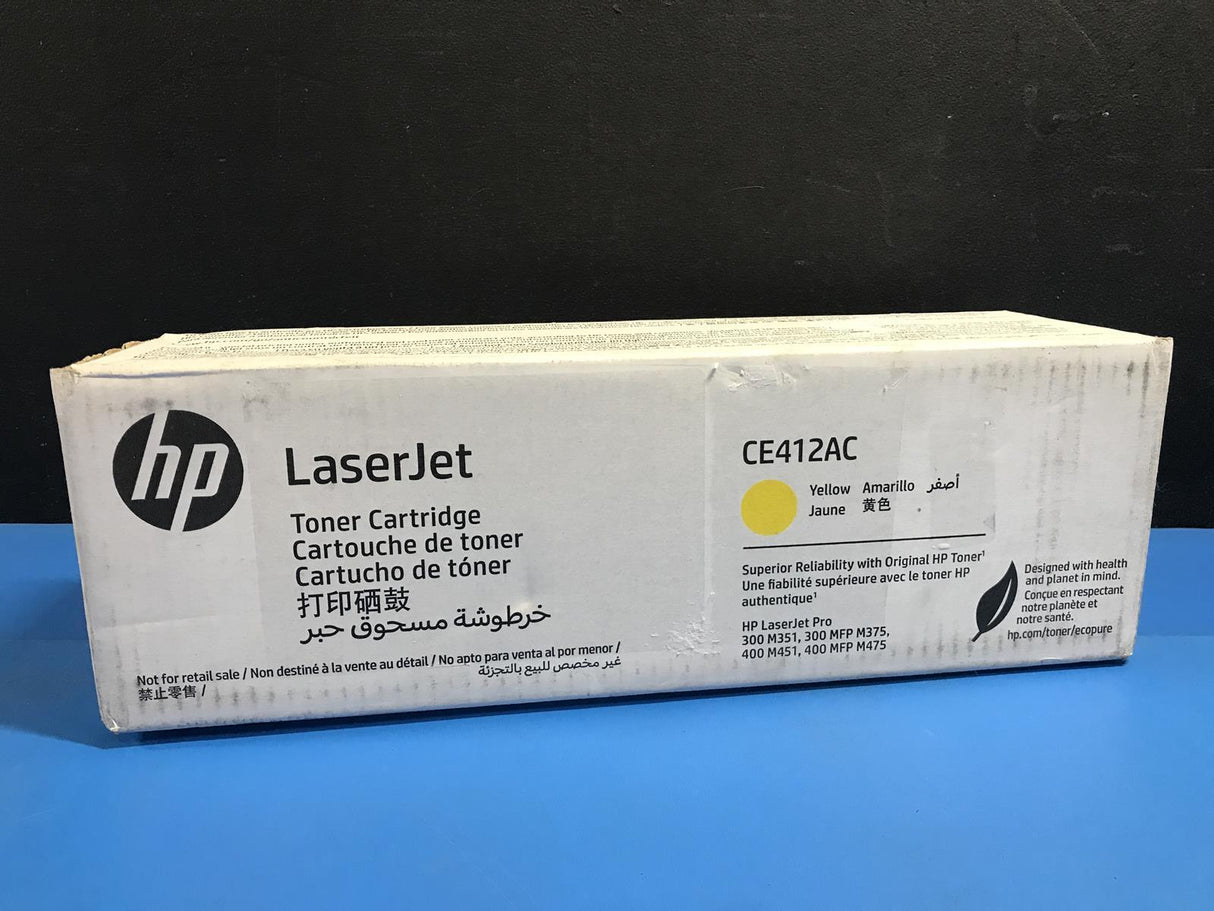 HP Toner Yellow 305AC/CE412AC WHITE BOX