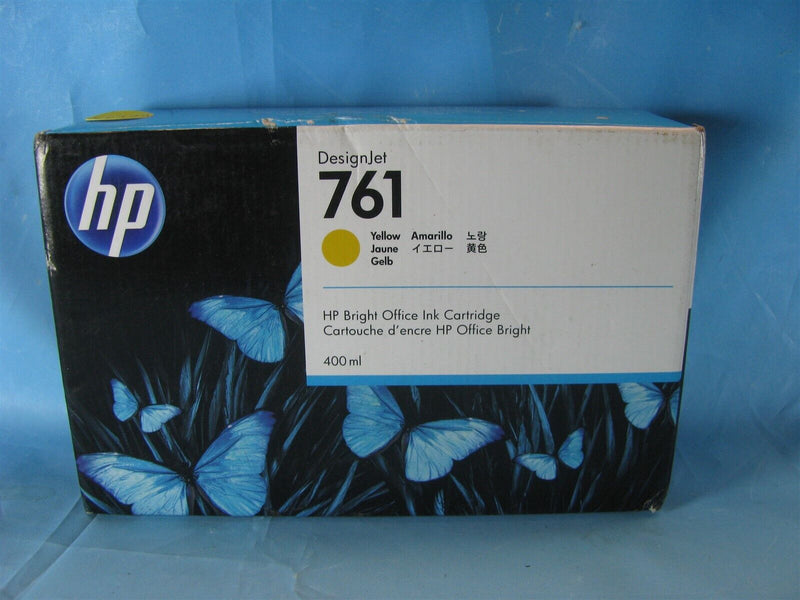 HP Plotter Ink Original Yellow 400ML 761 / CM992A / T7100