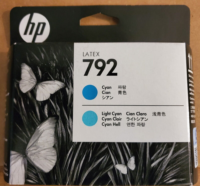 HP Ink Original Cyan / Light Cyan 792/CN703A