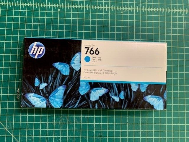 HP Ink Original Cyan 766/P2V89A 300ML