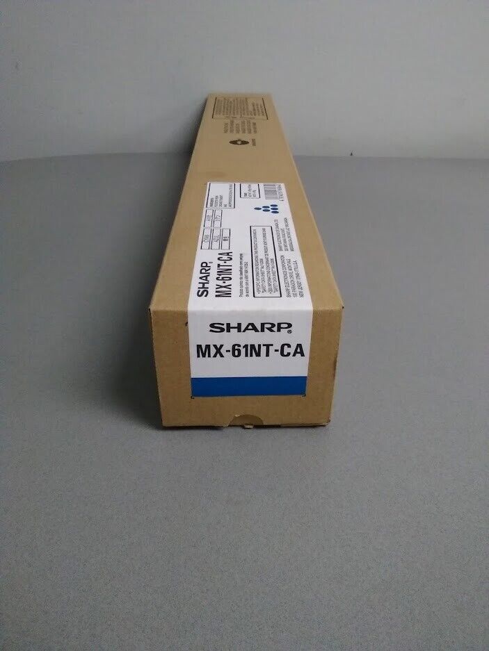 Sharp Toner Original Cyan High Cap 60FT-CA/61FT-CA MX-3550N/MX-2630N