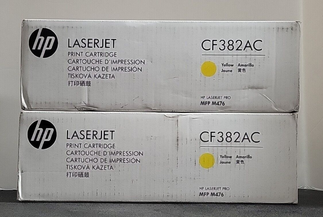 HP Toner Original Yellow 312AC/CF382AC White Box