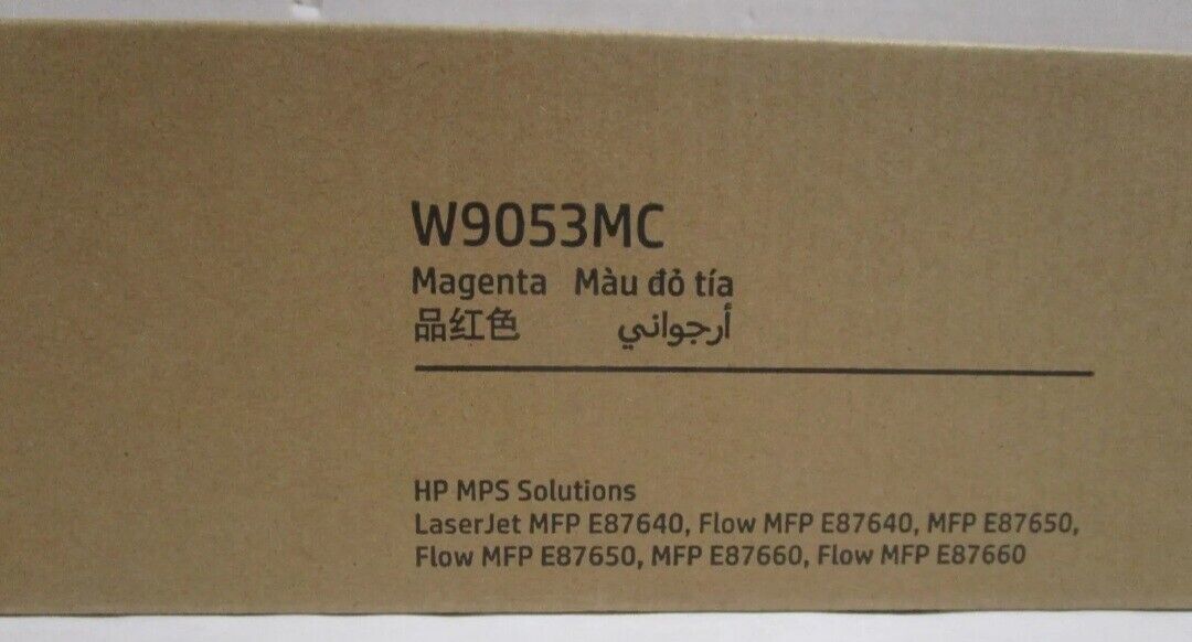 حبر HP الأصلي باللون الأرجواني W9053MC-E87640/E87650/E87660