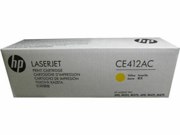 HP Toner Yellow 305AC/CE412AC WHITE BOX