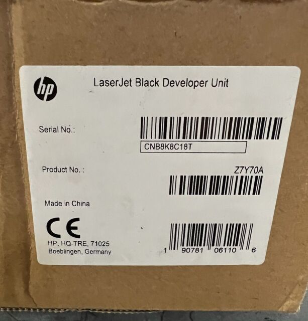 HP Developer Unit Z7Y70A Black LaserJet E77422