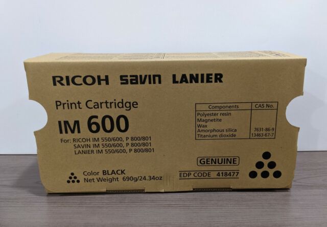 Ricoh Toner Black IM 600 418477