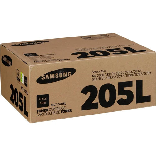 Samsung Toner Original Black 205L ML3310D/ML3312/ML3710/ML3712/SCX-4833/SCX-5637/SCX-5737