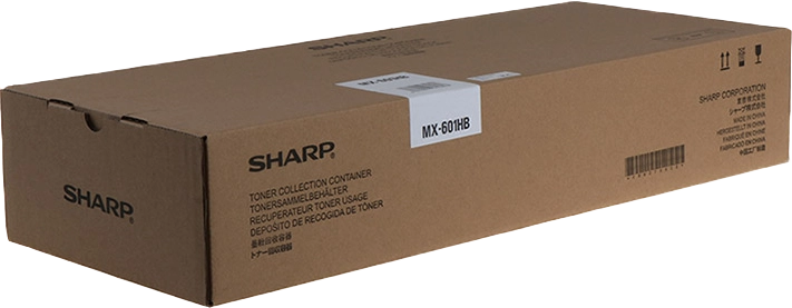 Sharp Waste Toner Original Black MX-601HB Sharp MX-2651, MX-3051, MX-3071, MX-3551, MX-3571, MX-4051, MX-4071, MX-5051, MX-5071, MX-6051, MX-6071