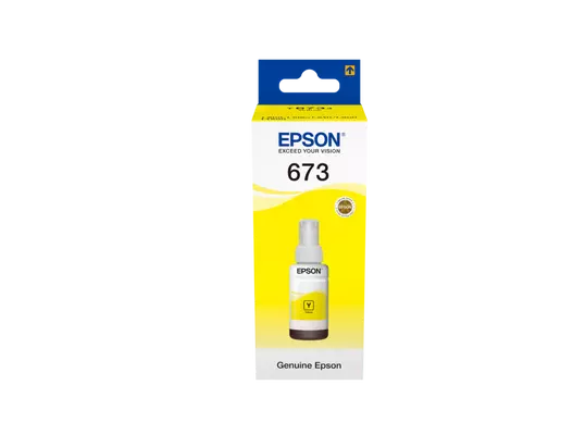 Epson Ink Original Yellow T673 L800/l805l810/l850/l1800 / C13T67344A