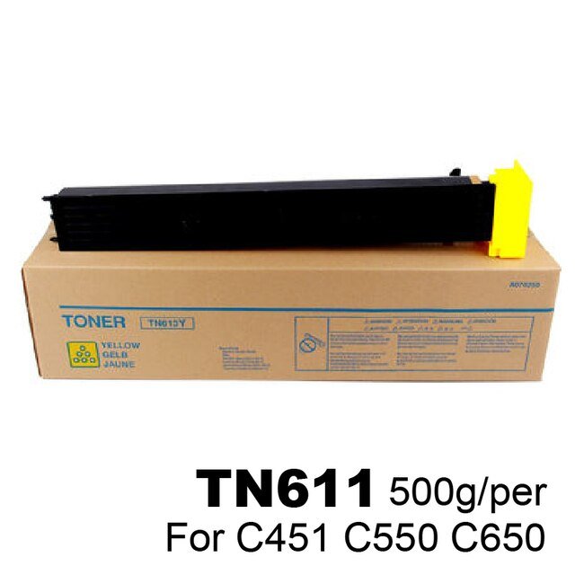 Konica Minolta Toner Original Yellow TN-611 C451/C550/C650