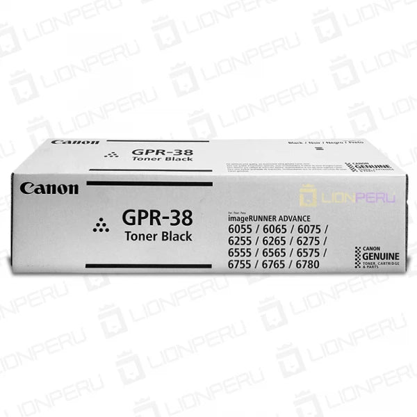 Canon Toner Original Black GPR-38 IR-6055/6065/6075/6265/6255/6275 - 3766B003AA