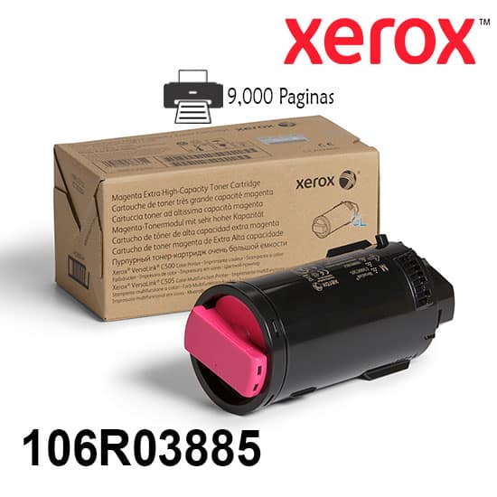 Xerox Toner Original Magenta 106R03885 Extra HC-C500/C505