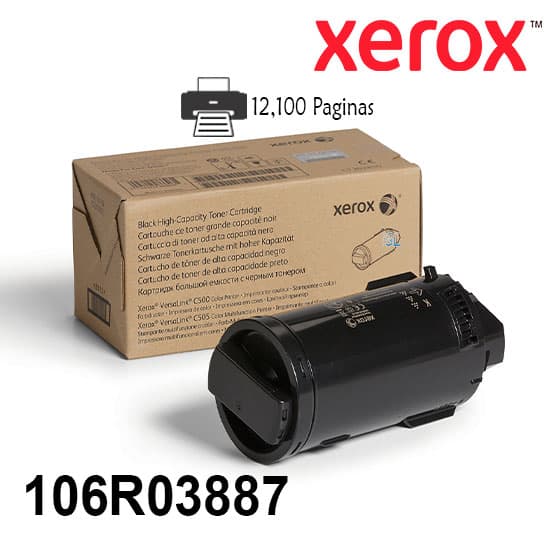 Xerox Toner Original Black 106R03887 Extra HC-C500/C505