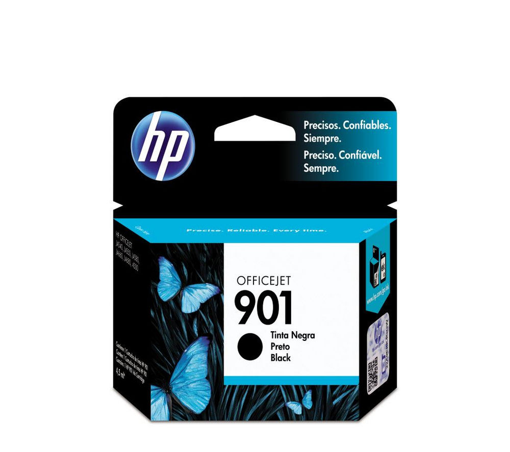 HP Ink Original Black 901/CC653AE J4580